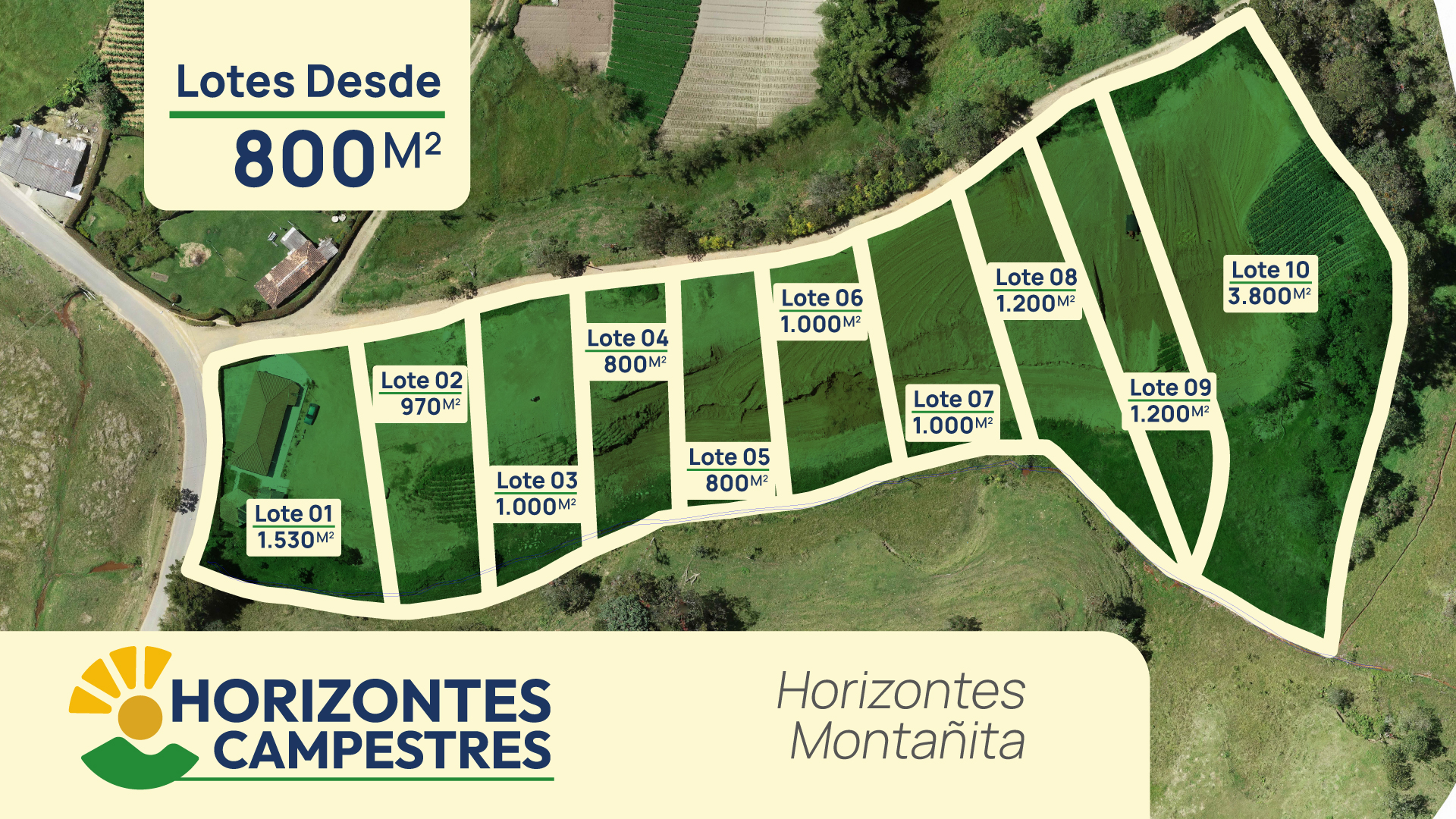 Lotes campestres Horizontes Montañita - Vereda Montañita, Marinilla, Antioquia